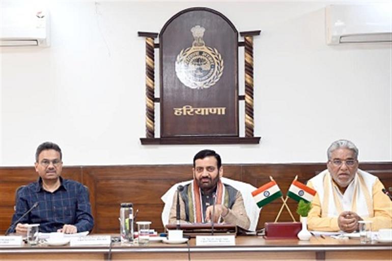 The ongoing development works in the Pind Panchayats of the state should be completed in a planned manner and on time - Chief Minister Naib Singh Saini